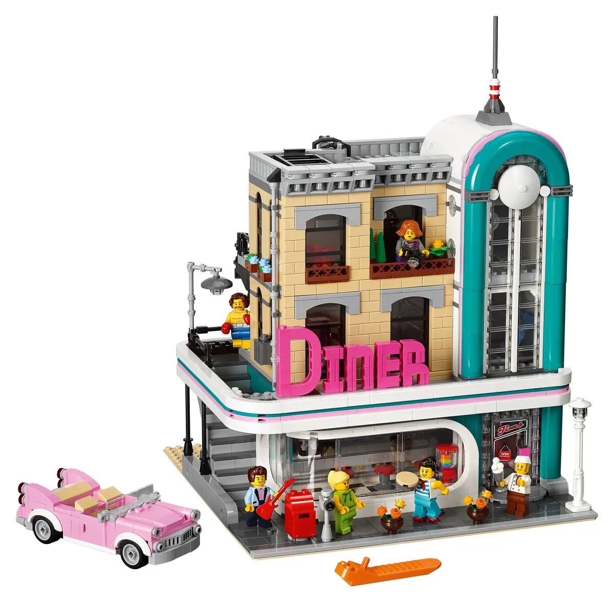 LEGO Creator Expert 10260 - Downtown Diner - Image 4