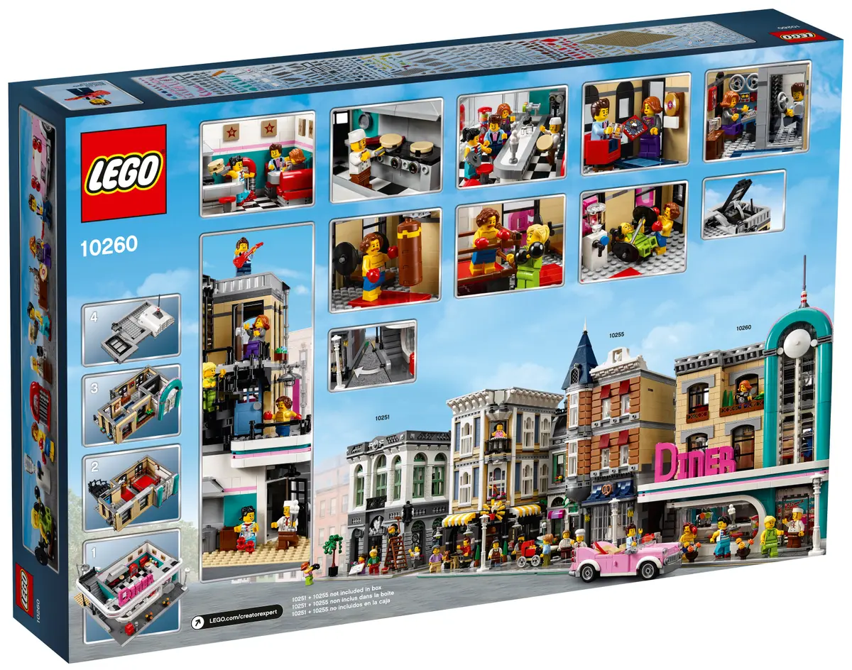 LEGO Creator Expert 10260 - Downtown Diner - Image 2