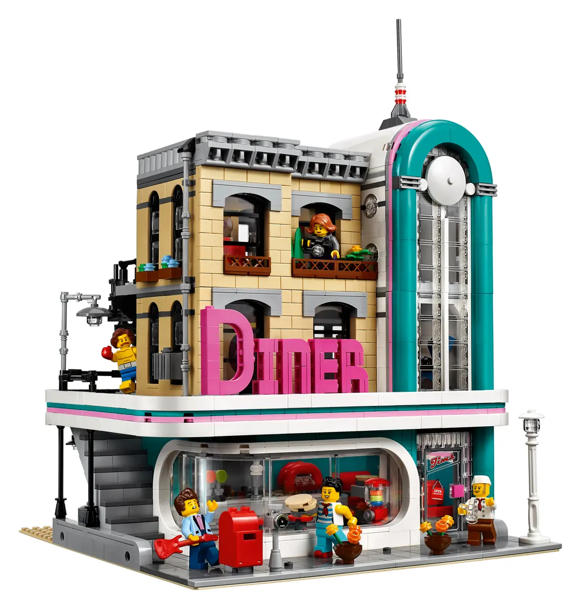 LEGO Creator Expert 10260 - Downtown Diner - Image 3