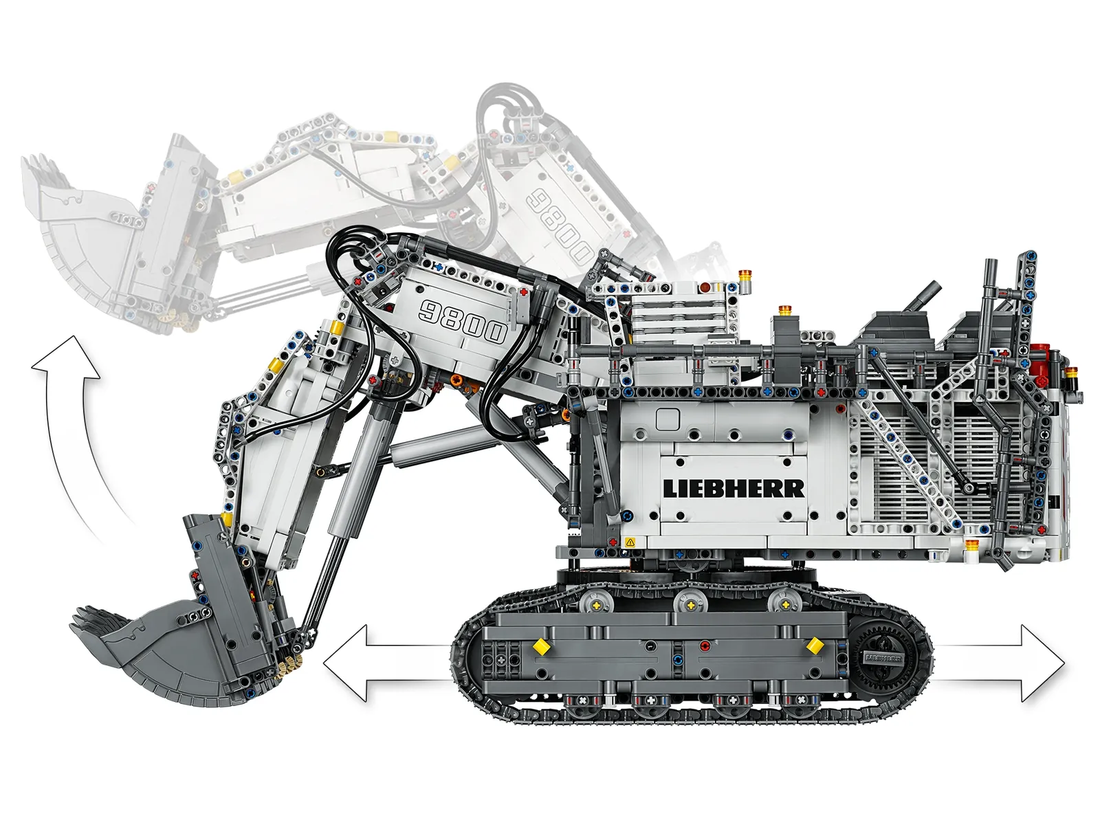 LEGO Technic 42100 - Liebherr R 9800 Excavator - Image 5
