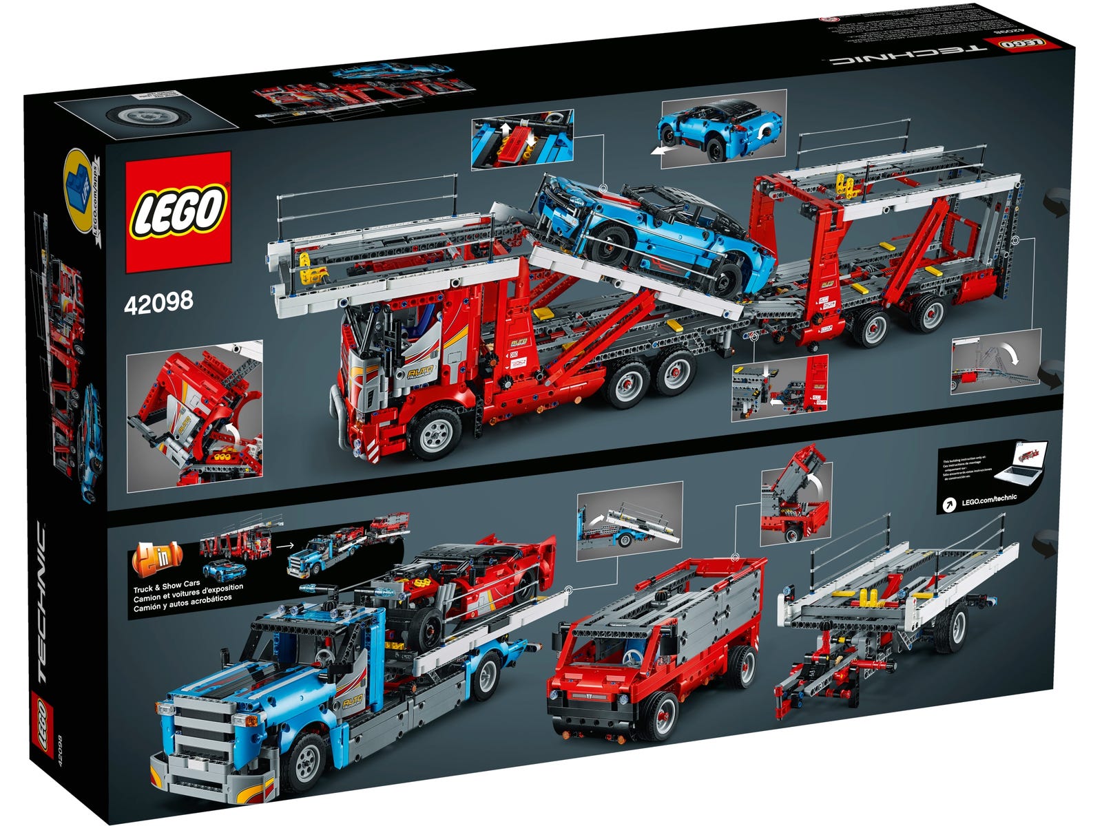 LEGO Technic 42098 - Car Transporter - Image 2