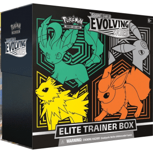 Pokémon TCG: Elite Trainer Box - Sword & Shield - Evolving Skies (Vaporeon, Espeon, Glaceon & Sylveon)