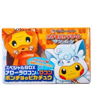 Pokemon TCG - Japanese - Poncho Alolan Vulpix Box