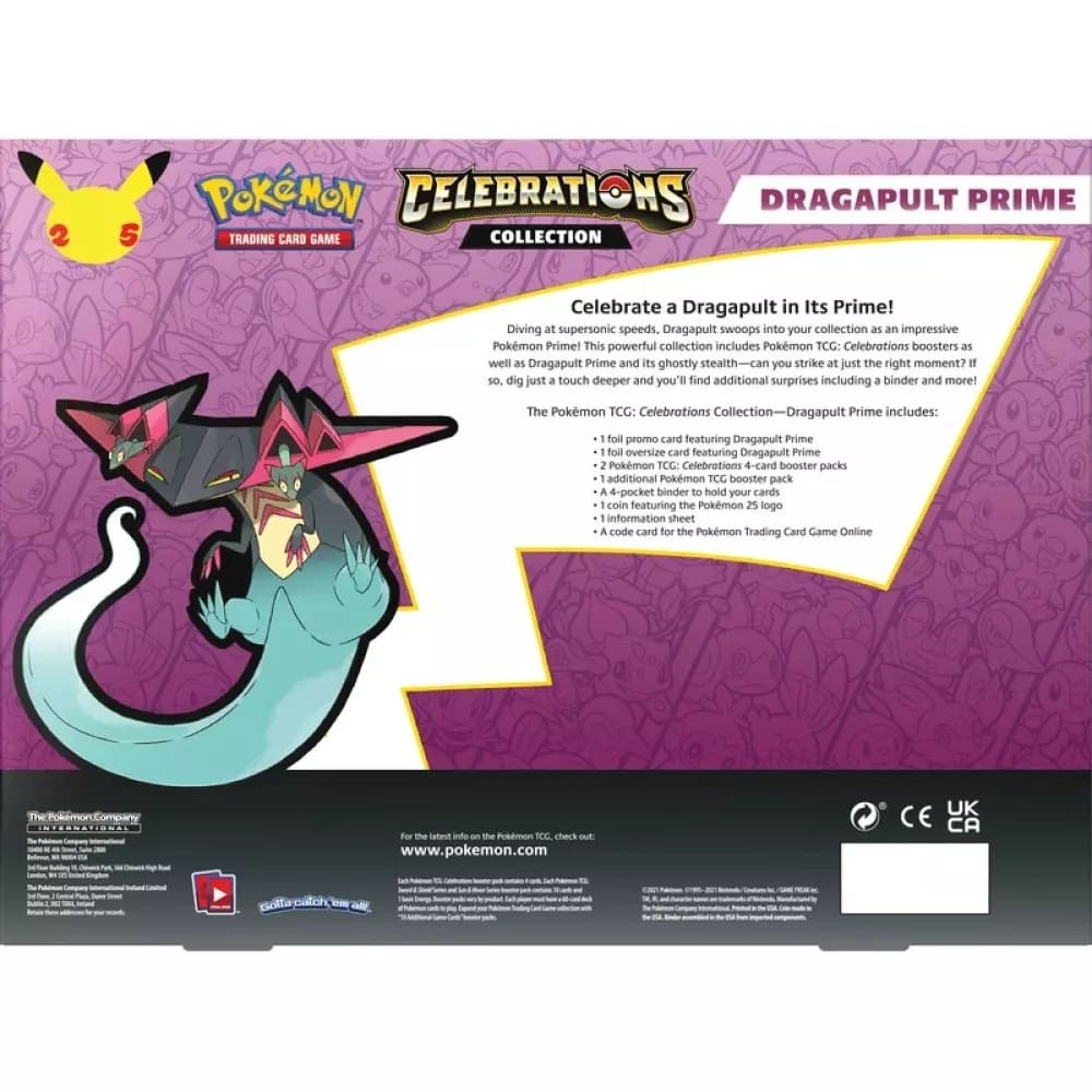 Pokémon TCG: Celebrations Collection - Dragapult Prime - Image 2