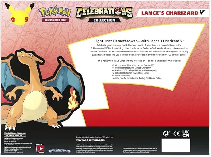 Pokémon TCG: Celebrations Collection - Lance’s Charizard V - Image 2