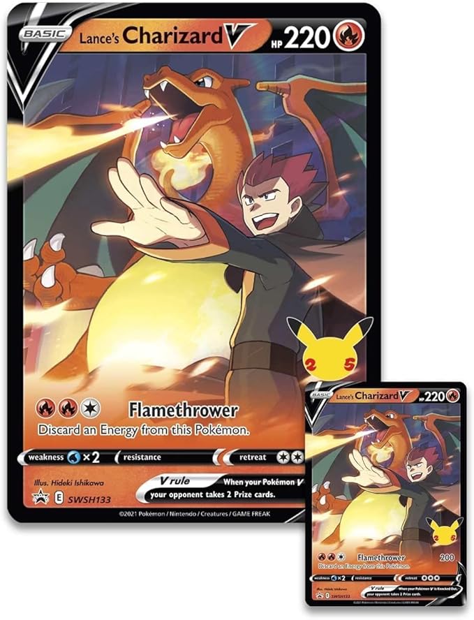 Pokémon TCG: Celebrations Collection - Lance’s Charizard V - Image 4