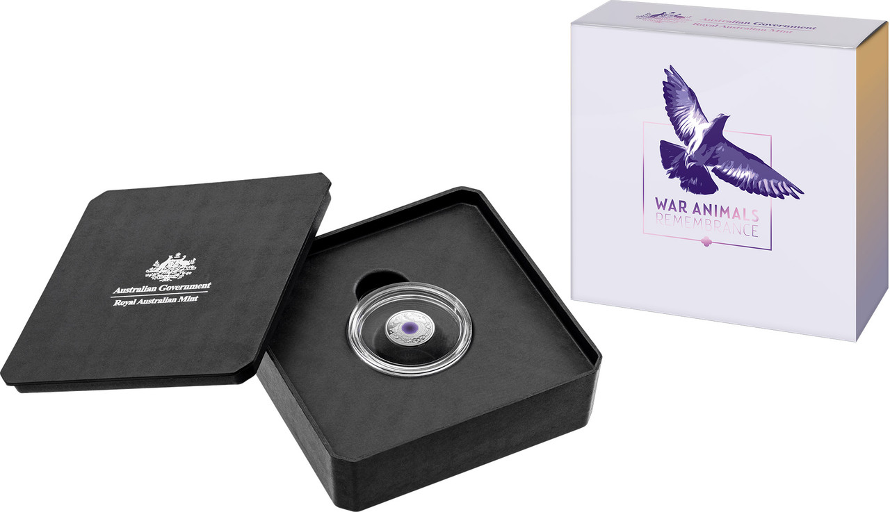 2024 $2 War Animals Remembrance Silver Proof Coin - Image 7