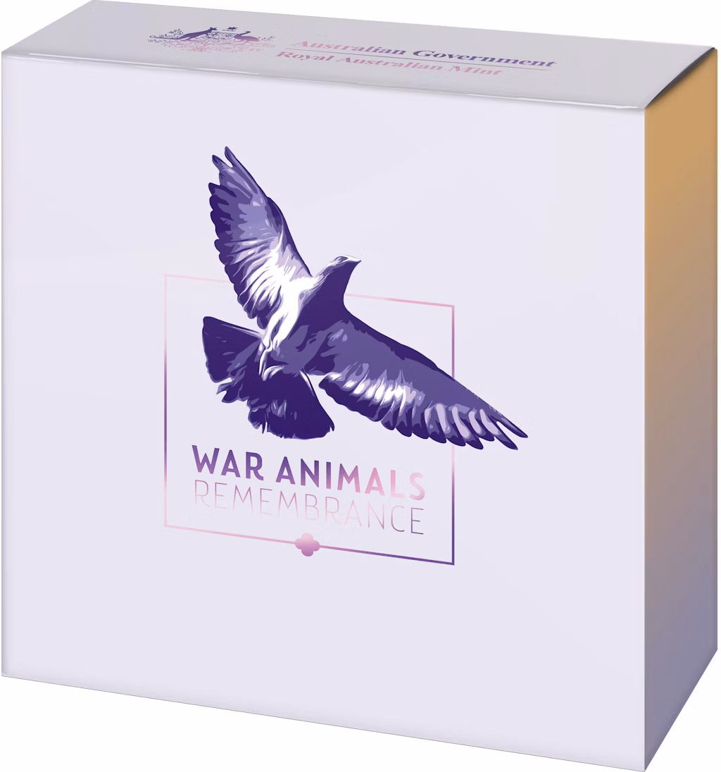 2024 $2 War Animals Remembrance Silver Proof Coin - Image 4