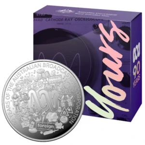 2022 $1 ABC 90th Anniversary 1/2oz Silver Proof Coin